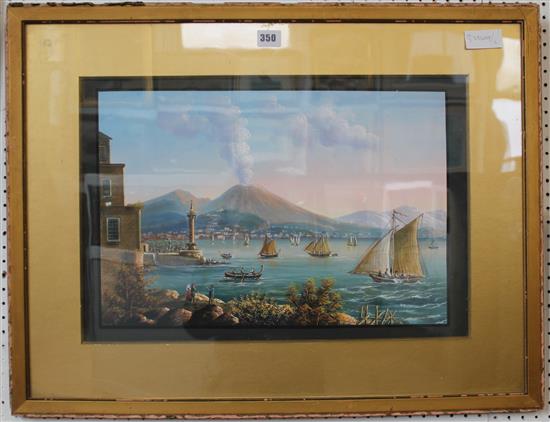 Gouache of Naples